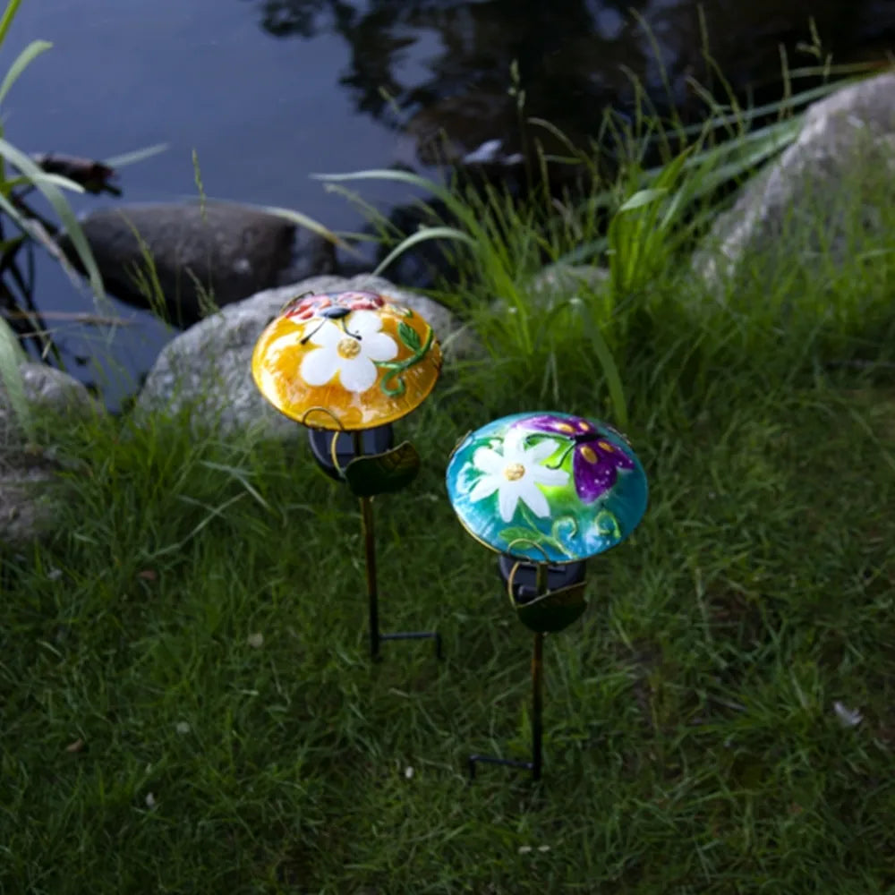 Välistingimustesse mõeldud LED-lamp „Salona“ päikesepatareiga (44 cm)