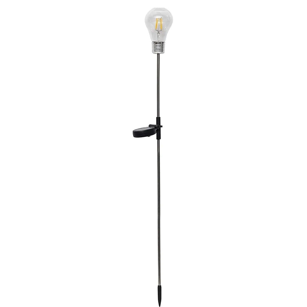 välitingimustesse mõeldud LED-lamp „Edison“ päikesepatareiga (80 cm, vintage-stiilis)