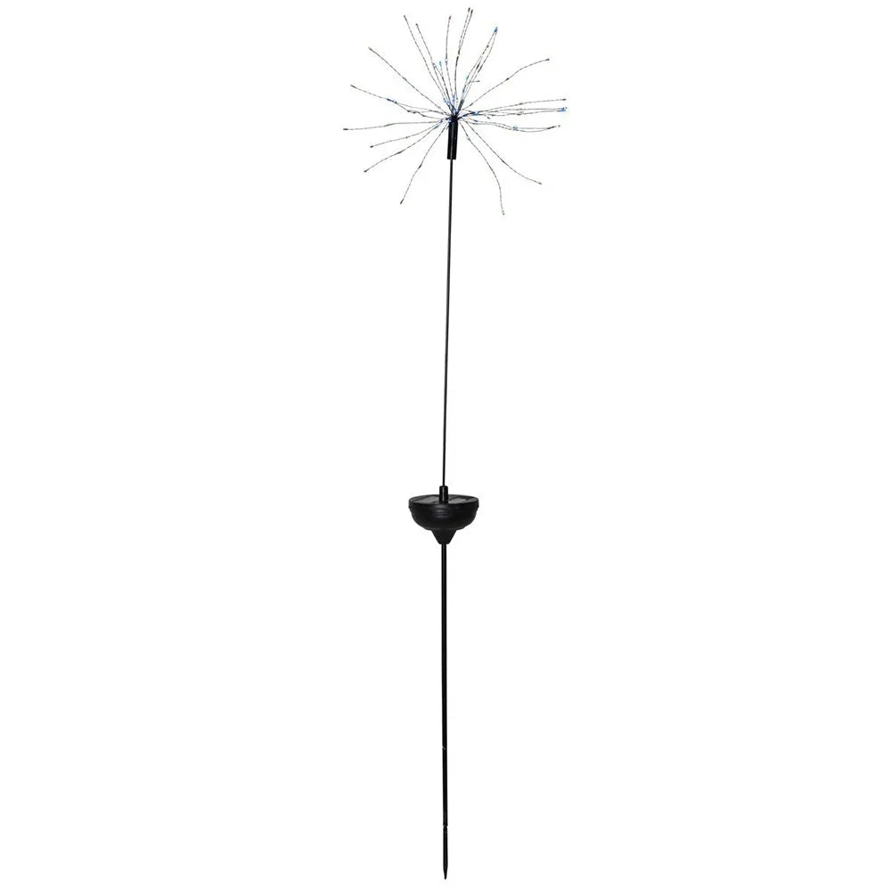 Välistingimustesse mõeldud LED-lamp „Firework“ päikesepatareiga (100 cm)