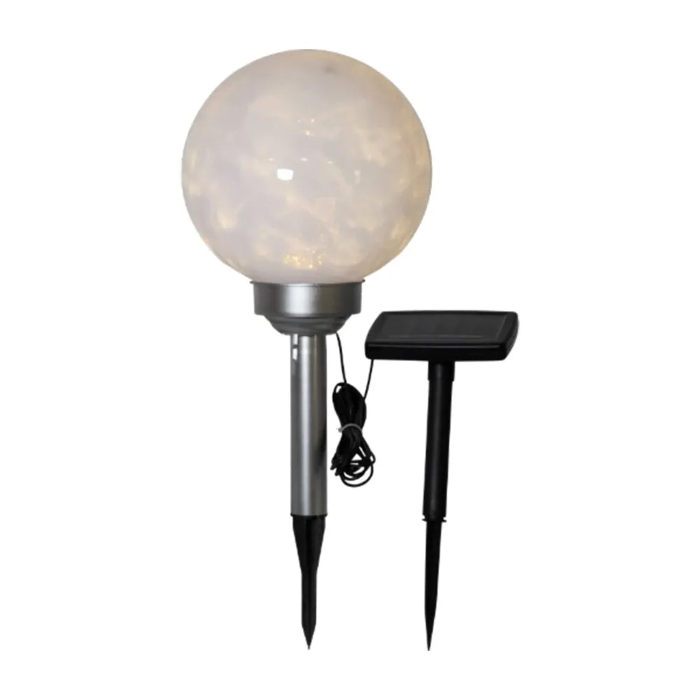 Välitingimustesse mõeldud LED aialamp „Luna“ päikesepatareiga (37 cm)