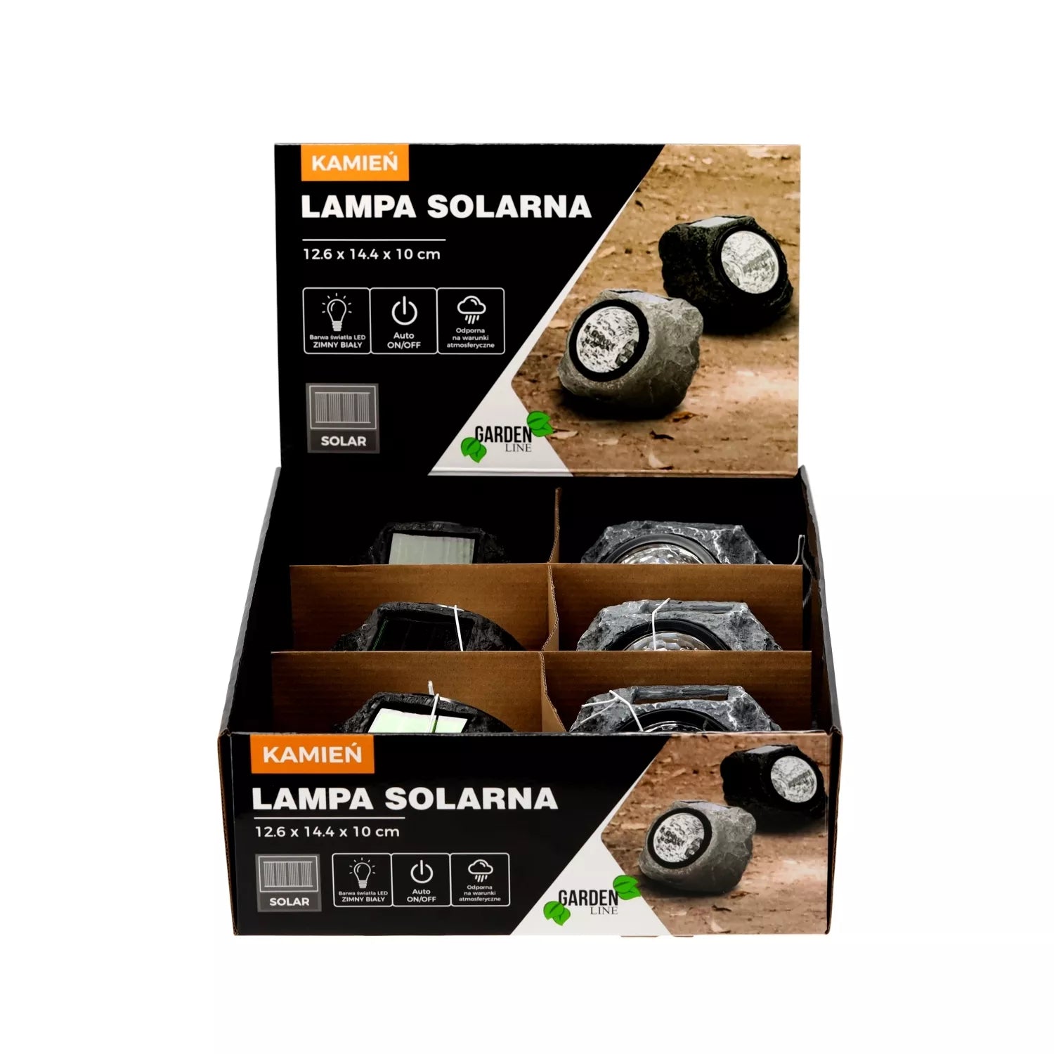 LED päikeseenergial töötav aialamp