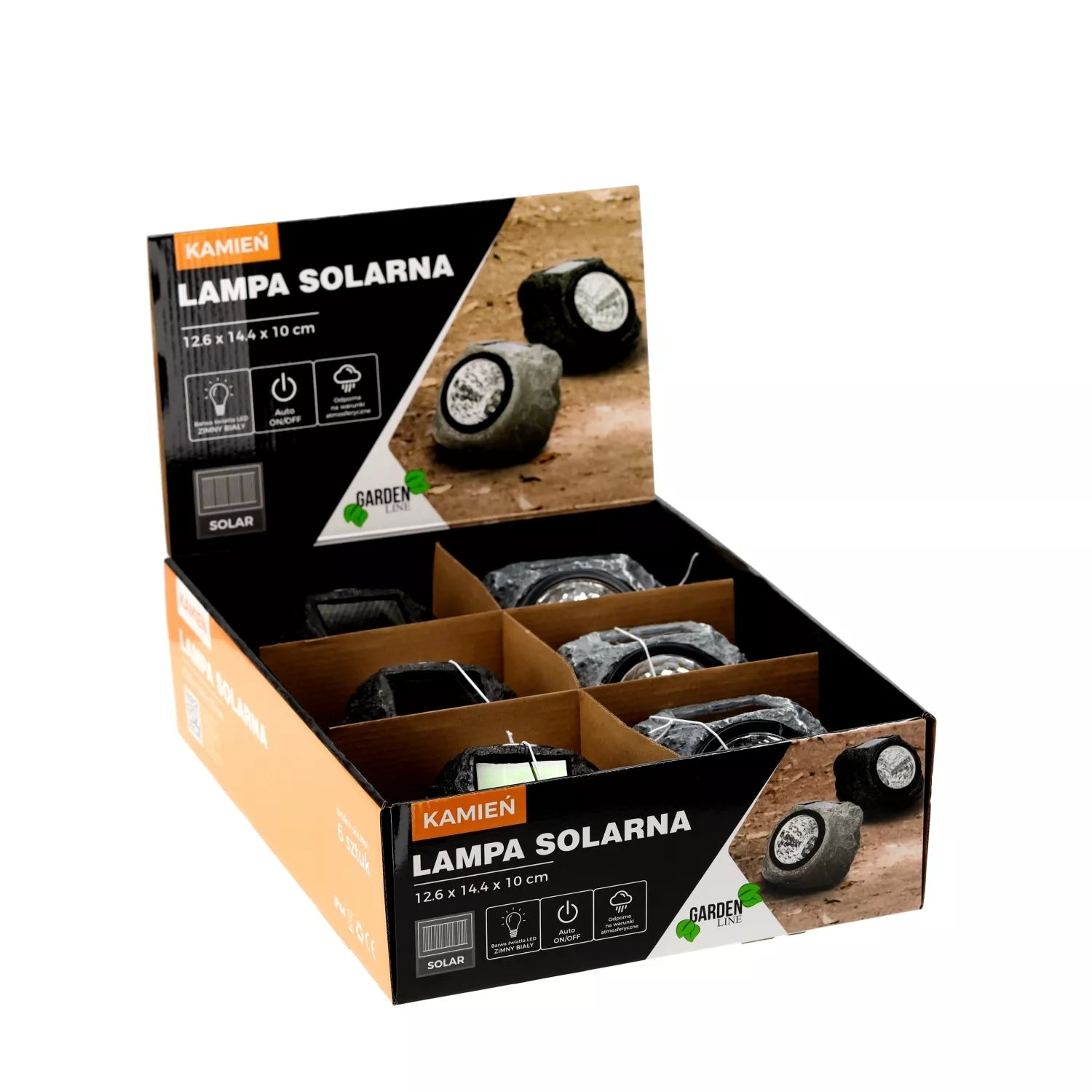 LED päikeseenergial töötav aialamp