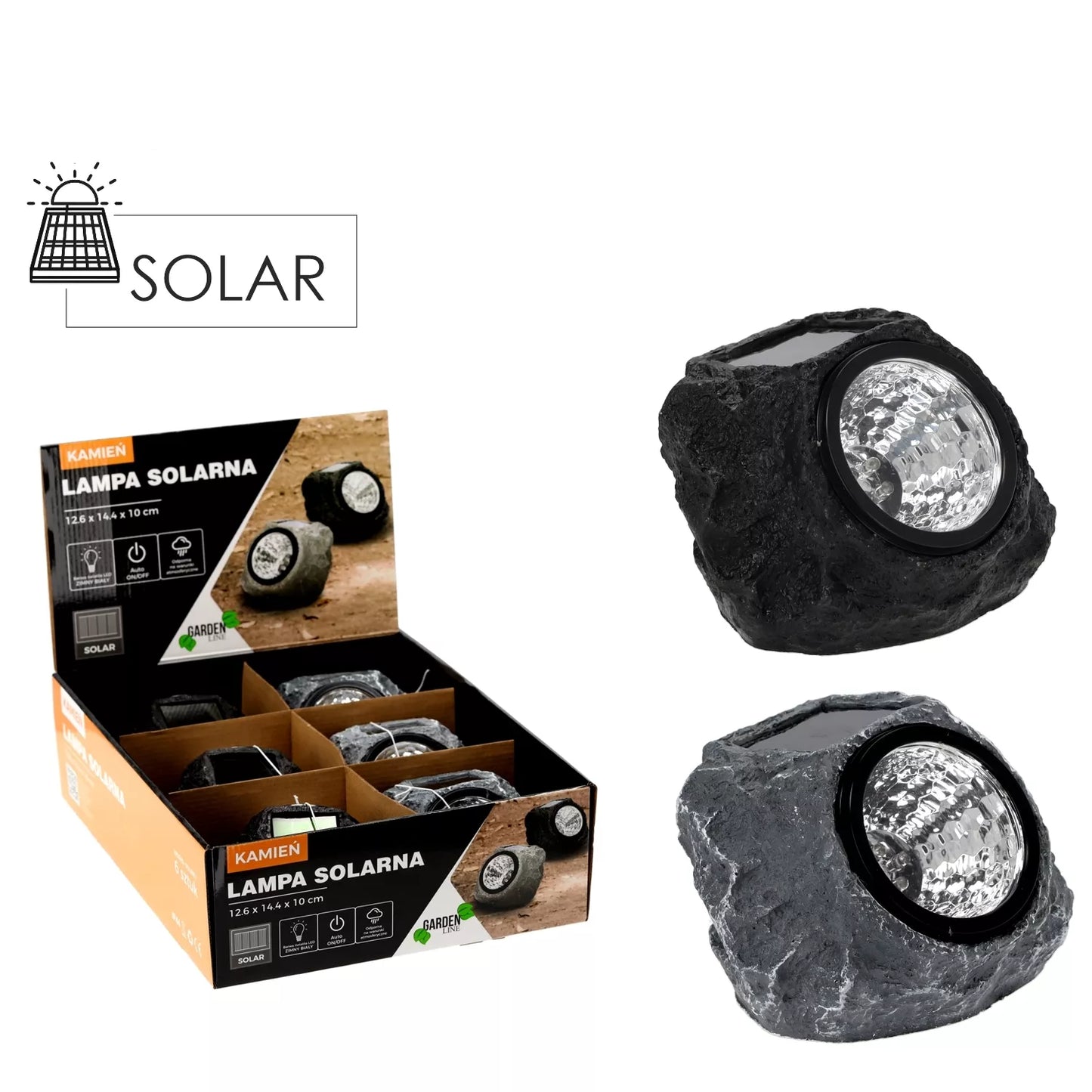 LED päikeseenergial töötav aialamp