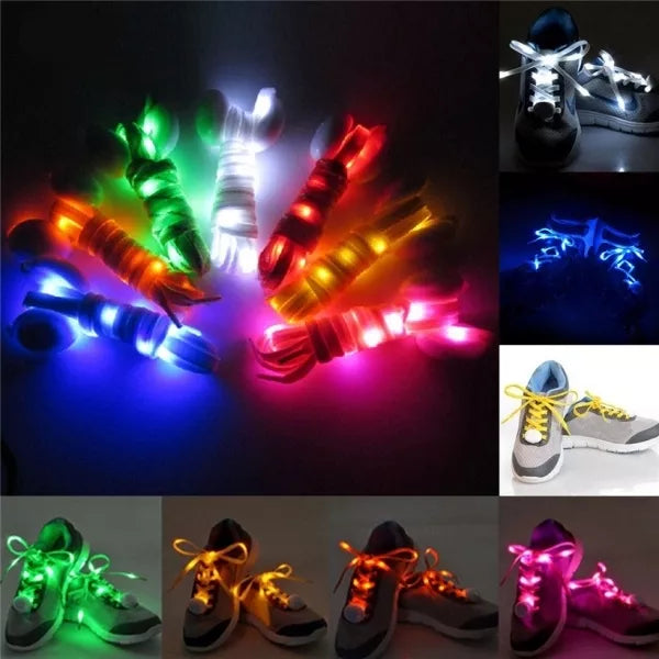 LED helendavad kingapaelad - Punane