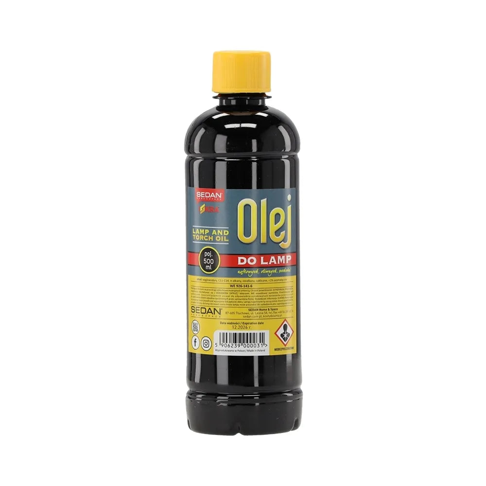 Lambiõli 500 ml – puhas ja stabiilne põlemine