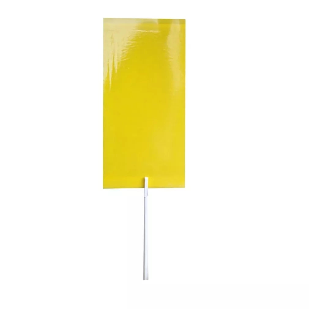 Magnet start kollane (7x14cm) valgekärbeste, lehetäide ja lehetäide püünised, 12 tk