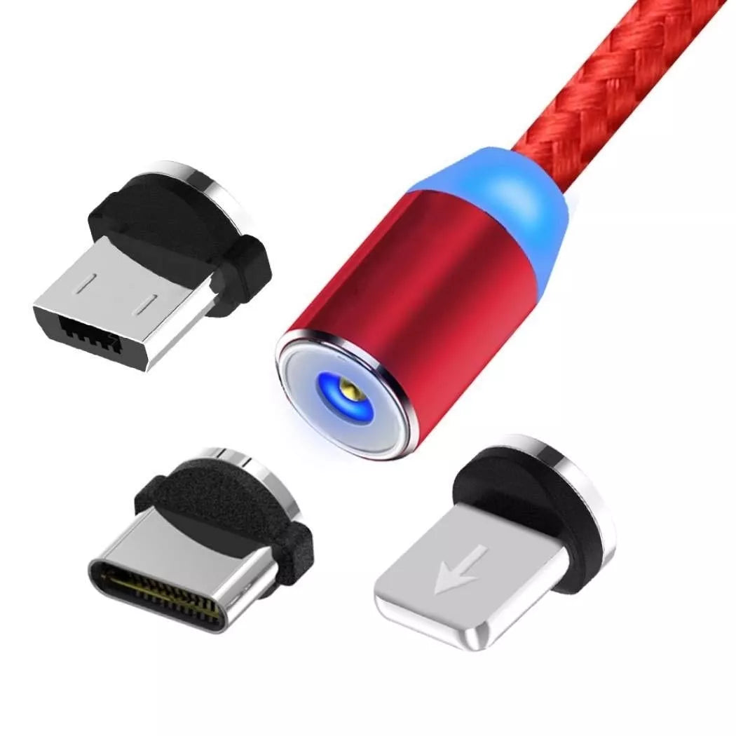 Magnetiline USB laadimiskaabel 3in1
