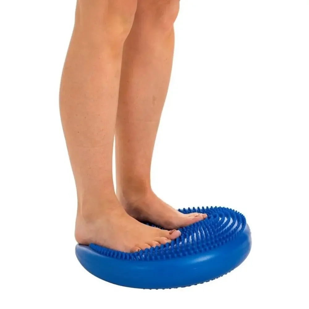 Balansinė masažinė pagalvė su pompa, skirta kūno raumenų atpalaidavimui ir ergonominiam masažui.