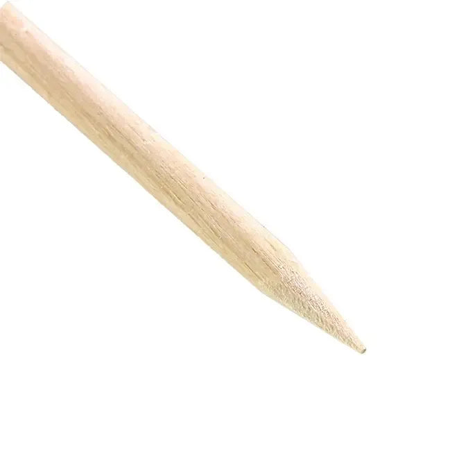 Mediniai nagų odelės atstumimo pagaliukai, 100 vnt., rankų darbo, natūralios medienos, kosmetikos priemone nagų priežiūrai.