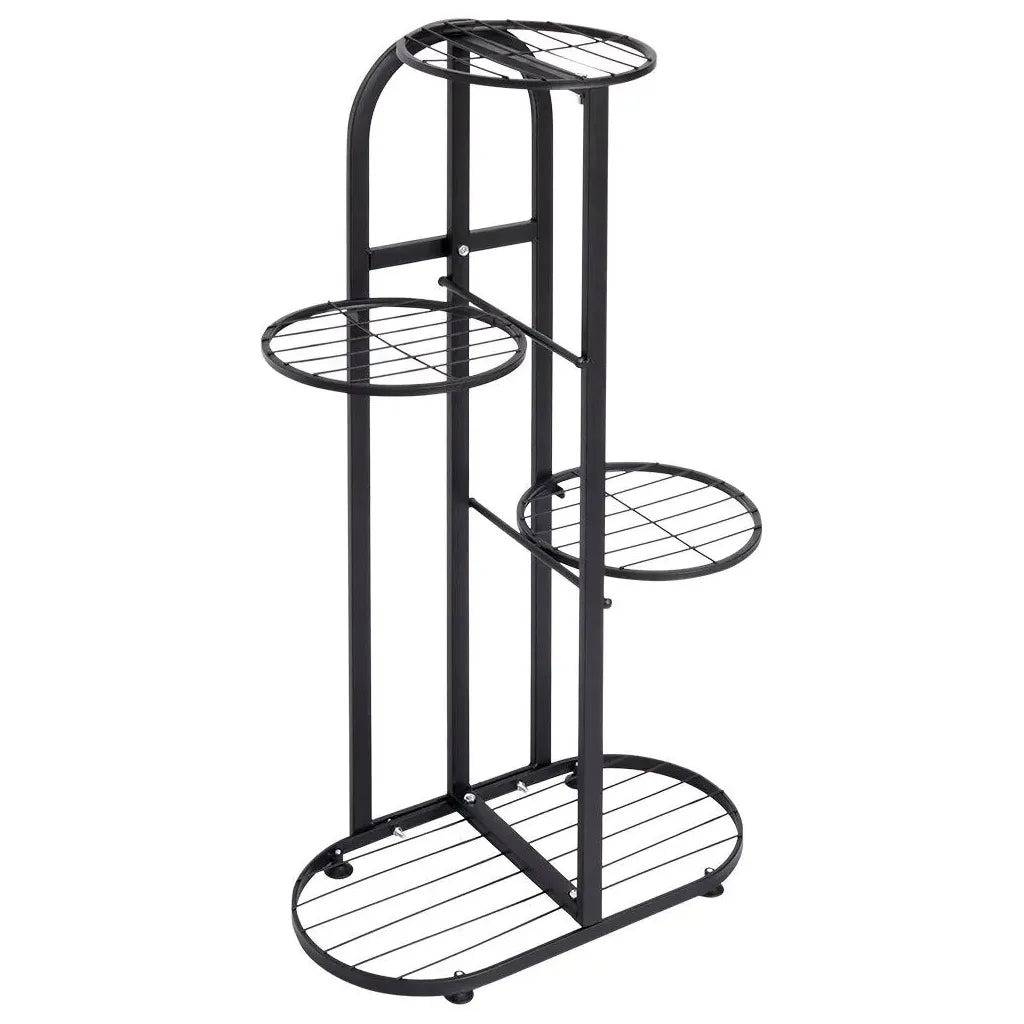 Metallist taimealus 4 lillepotile, 81,5 cm