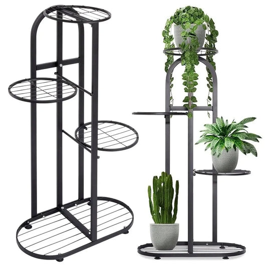 Metallist taimealus 4 lillepotile, 81,5 cm
