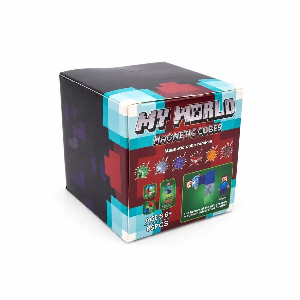 Minecrafti tüüpi magnetiline ehituskomplekt