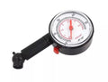 Automobilio padangų oro matuoklis su 0-50 PSI matavimo diapazonu, rankinis oro slėgio matuoklis automobiliui.