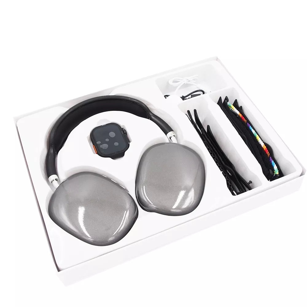 Ausinės + laikrodis bluetooth