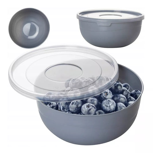 Maisto saugojimo indelis 700ml, permatomas plastikinis konteineris su užsukamu dangteliu maisto produktų laikymui.