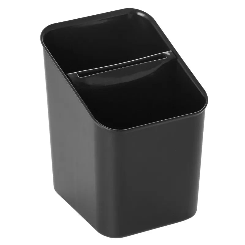 Stalo įrankių sausintuvas, pagamintas iš plastiko, su skyreliais įrankiams ir švariai džiovinimui.