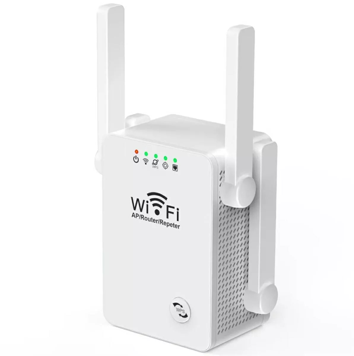 WiFi signalo stiprintuvas, 300 Mbps, keturios antenos, bevielis interneto stiprintuvas namų WiFi signalui gerinti