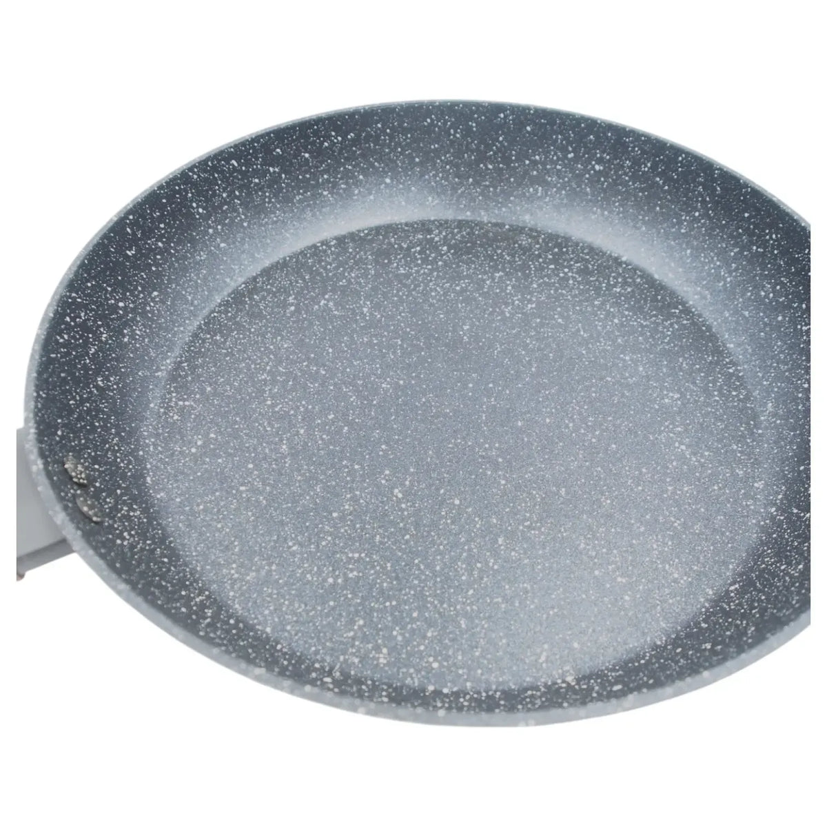 Neprideganti keptuvė OSFE Stone Line, 28 cm, su tvirtomis rankenomis ir nesvylančia keptuvės danga, tinkama virimui.