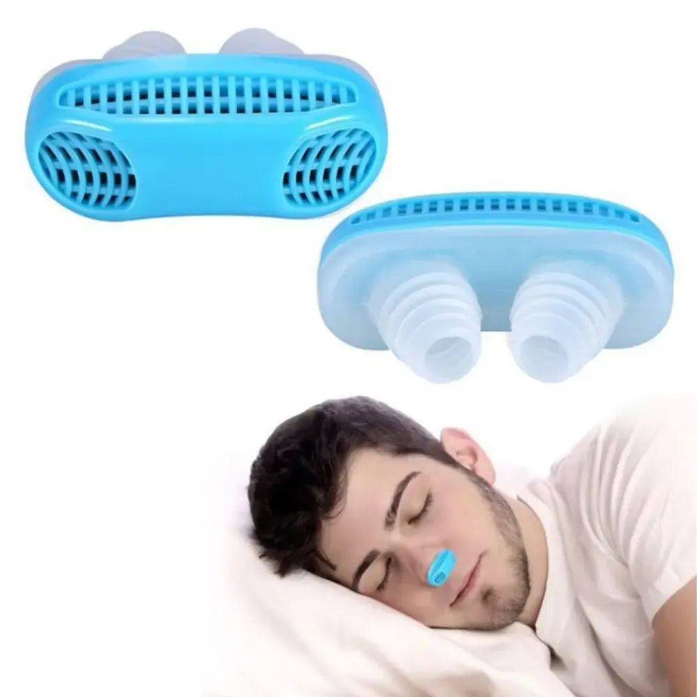 Nosies kištukas nuo knarkimo 2 in 1 su oro filtru, patogus nosies prietaisas miego kokybei gerinti.