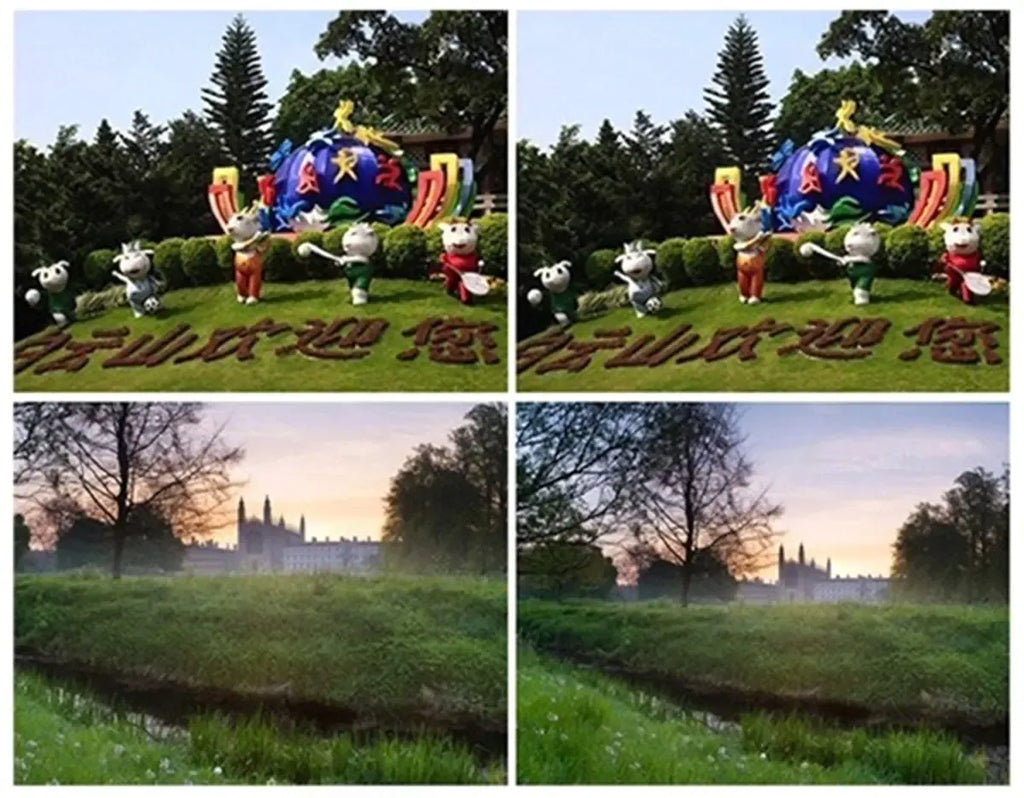 Objektyvų rinkinys fotografijai ant balto fono
