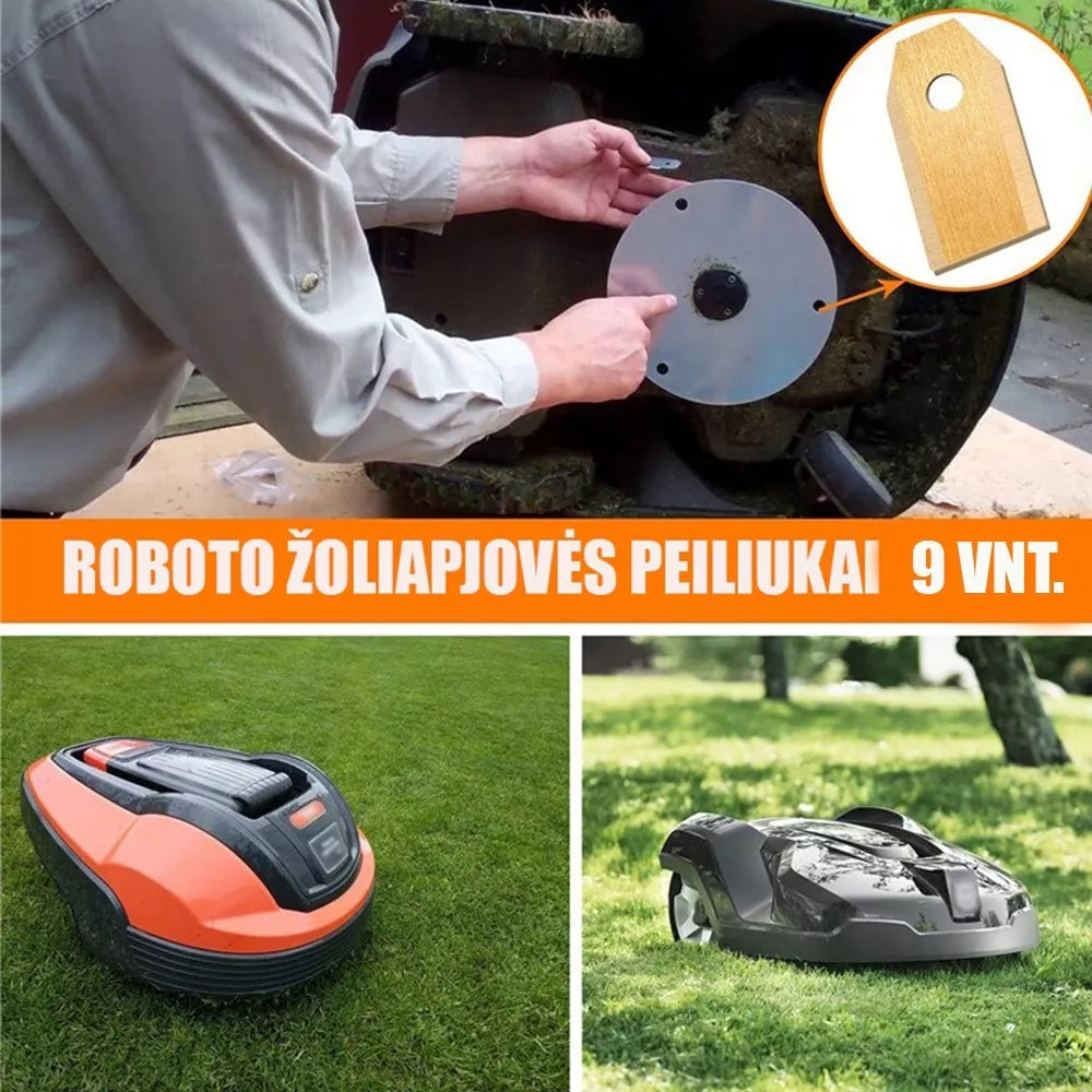 Terade komplekt robotmuruniidukitele, 9 tk.