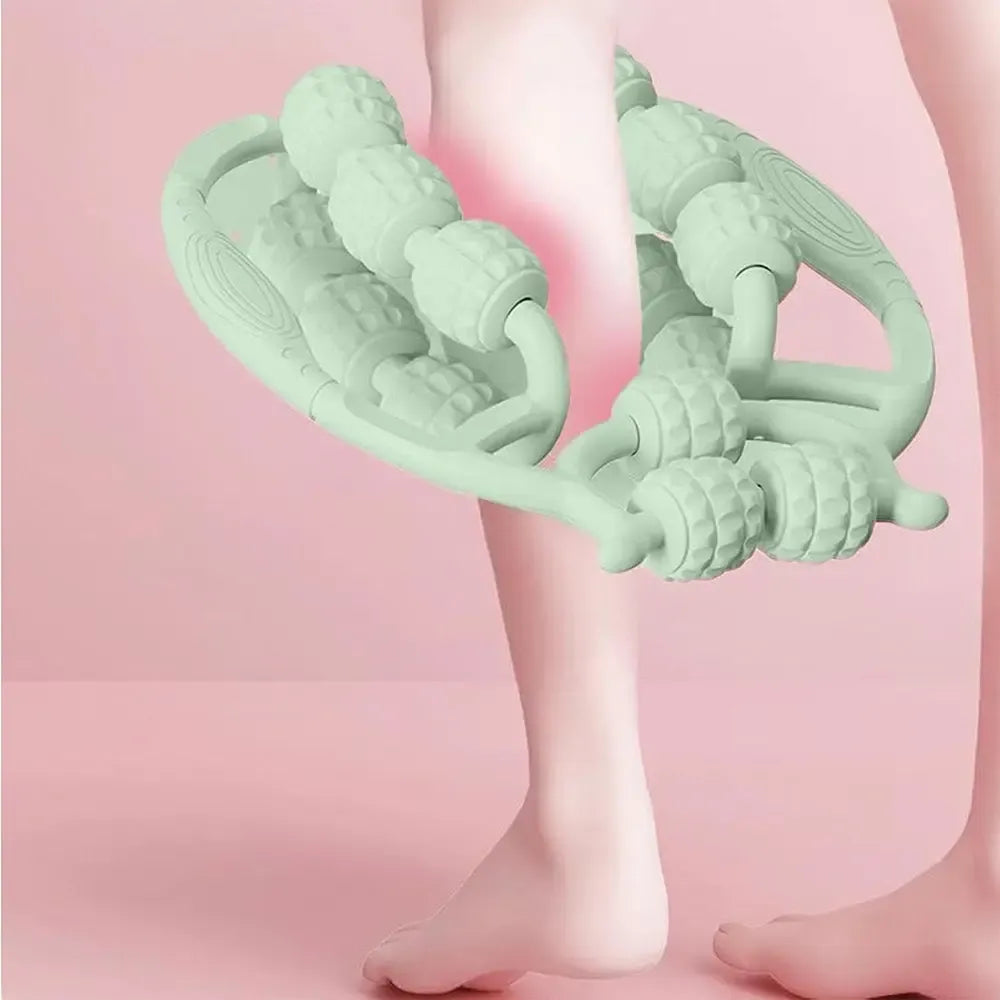 Plastikinis kūno masažuoklis Circular Massager TR1604, skirtas odos masažui ir relaksacijai, su ergonominiu dizainu.