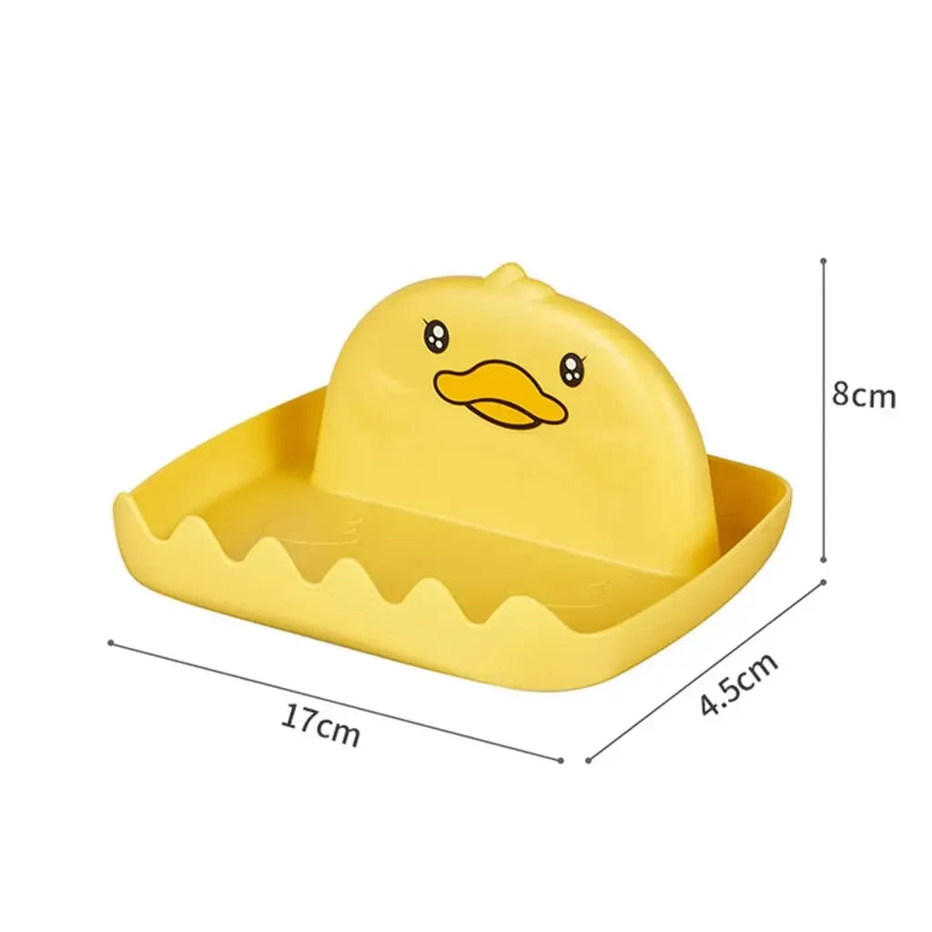 Plastikinis universalus virtuvės įrankių laikiklis Duck, tvirtas ir praktiškas, skirtas saugiai laikyti virtuvės įrankius.