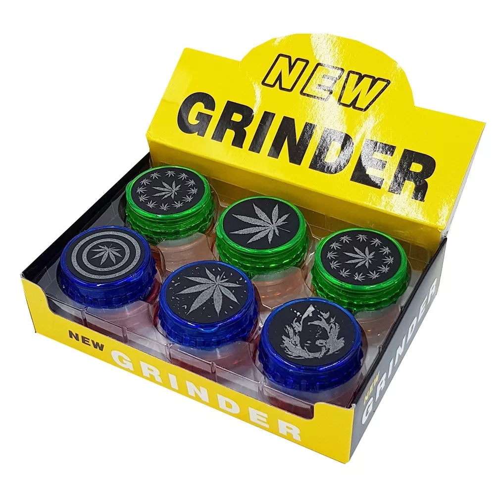 Plastikust tubaka purustaja "Grinder"