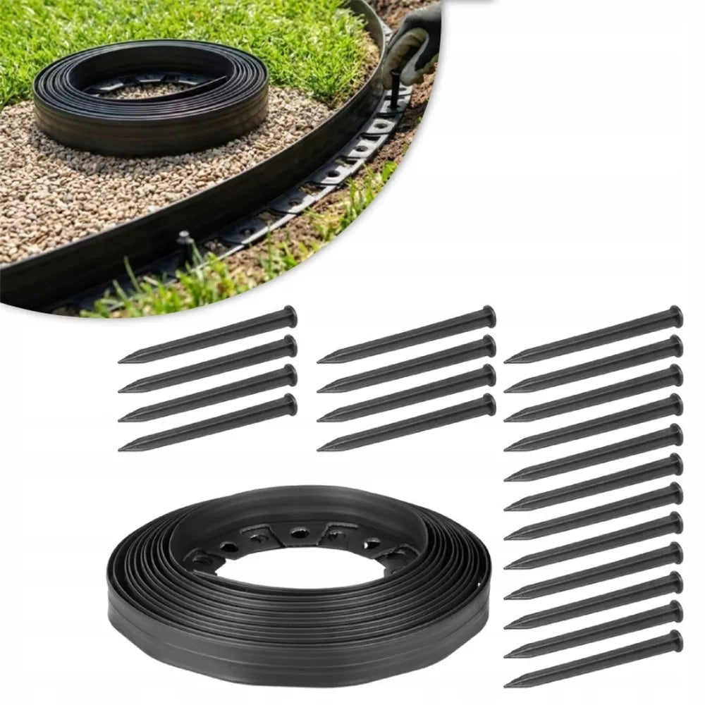 Plastikust muruserv - äärekivi 10 m +20 naela