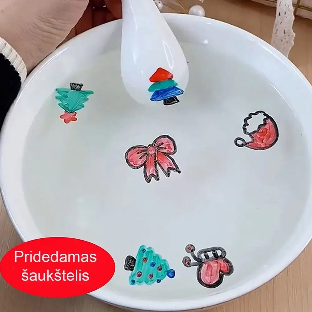 Plaukiojantys flomasteriai 11 vnt., spalvingi ir švieži, skirti stebuklingam piešimui ant vandens, su ryškiomis spalvomis.