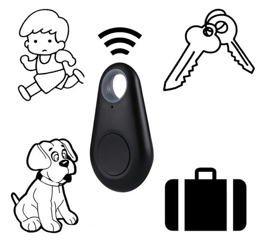 Išmanusis Bluetooth raktų ieškiklis iTAG, mažas ir kompaktiškas, skirtas raktų ir daiktų paieškai naudojant mobilųjį telefoną.