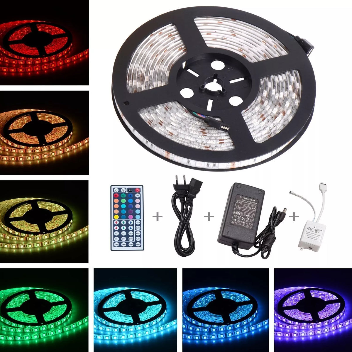 RGB LED riba 5M 16 värvi