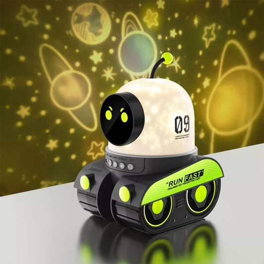 Projektoriga robot