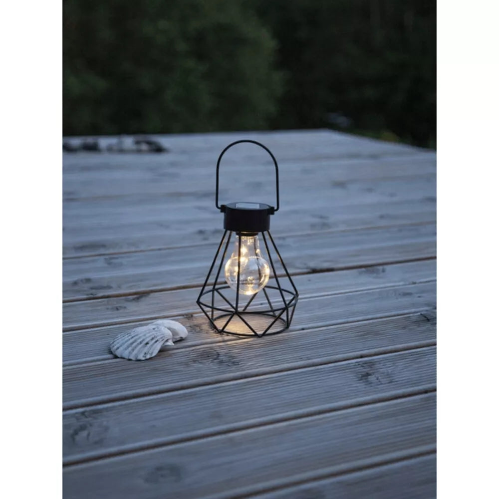 Päikeseenergiaga laetav LED-lamp „Edison“