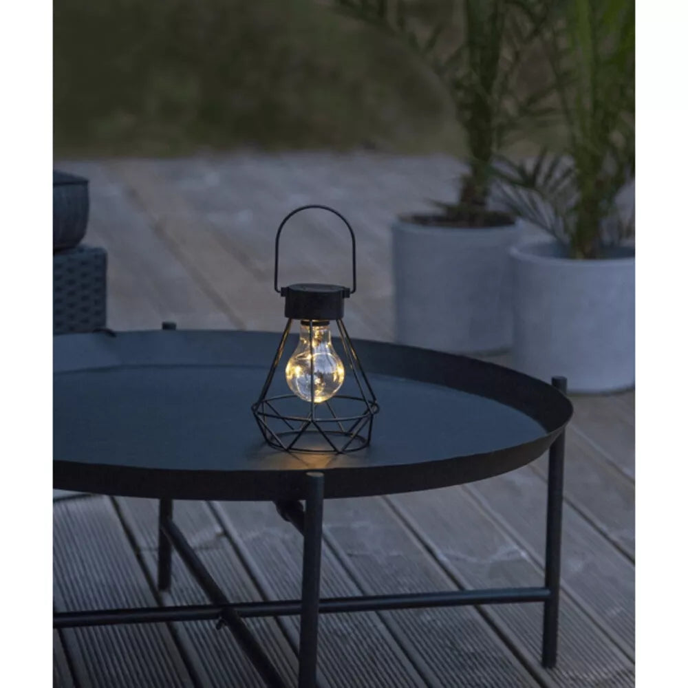 Päikeseenergiaga laetav LED-lamp „Edison“