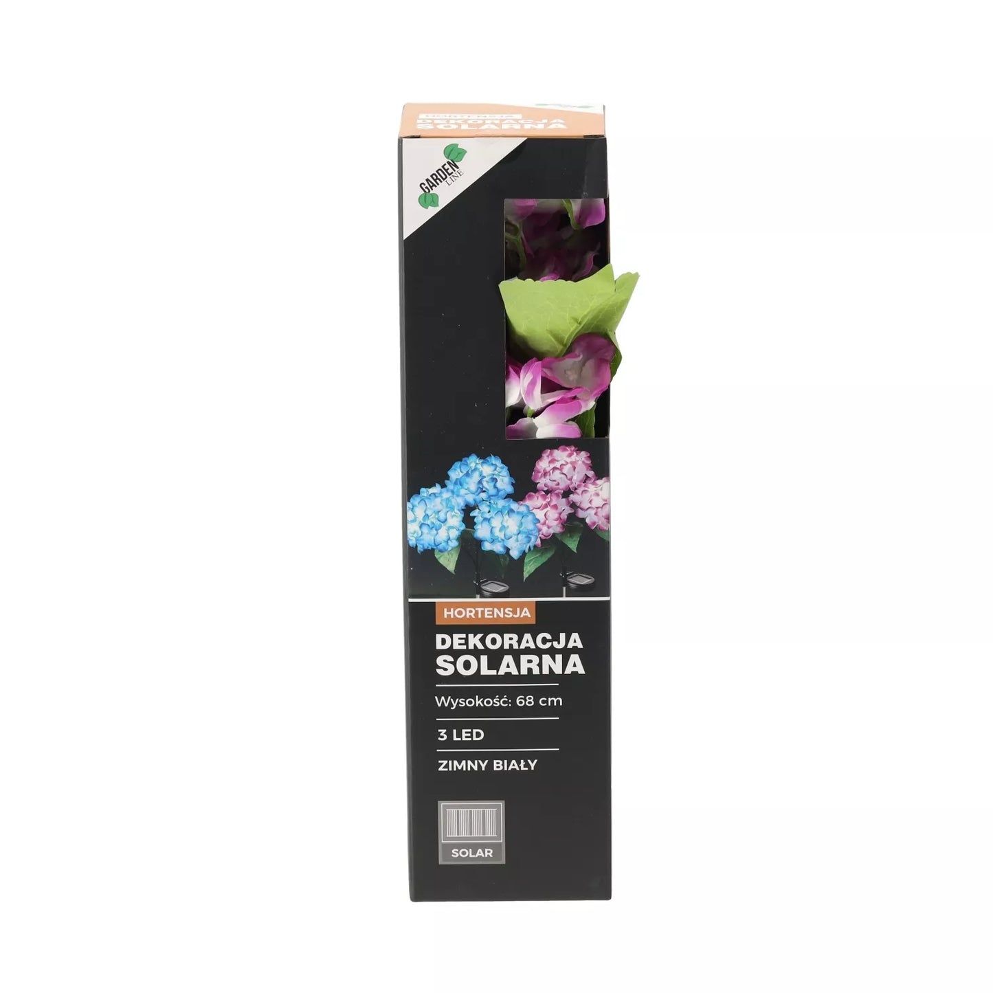 Päikeseenergial töötav dekoratiivne LED lamp „Hortensia“, 68 cm