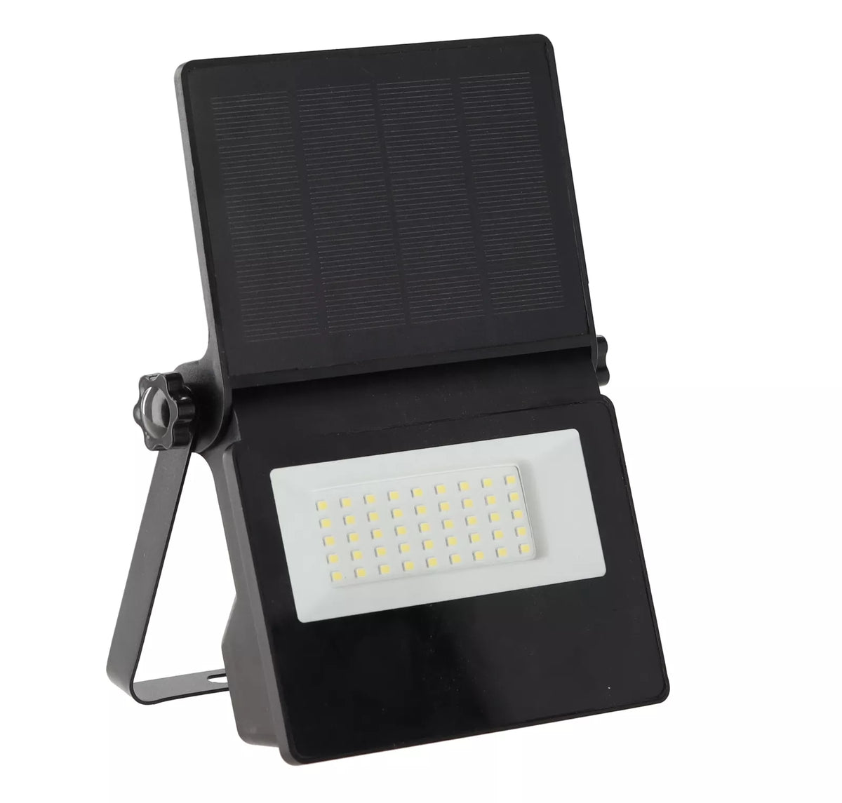 Päikeseenergiaga töötav LED lamp liikumisanduriga, 45 LED-i