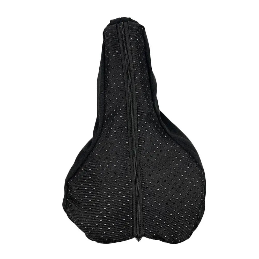 Silikoninis dviračio sėdynės užvalkalas Egg cushion, patogumui ir apsaugai, su matomia silikonine tekstūra ir prisitaikančia forma.