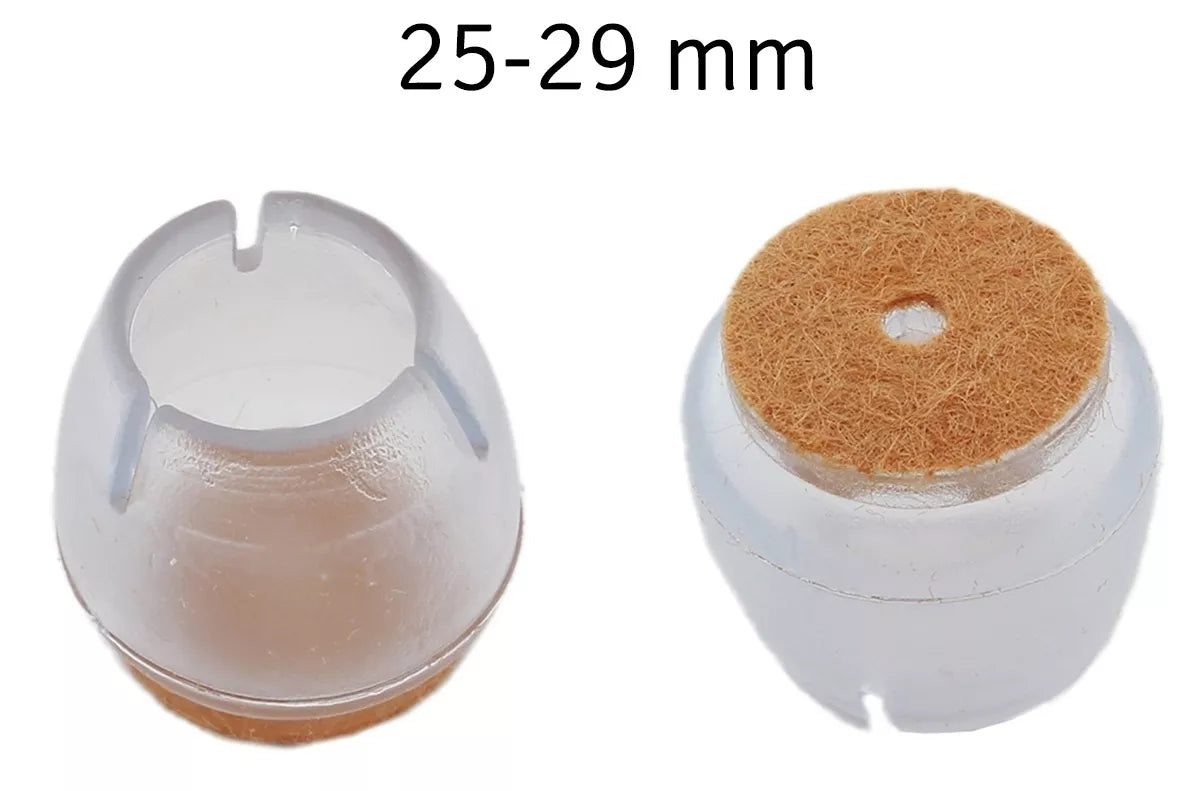 Silikoninių apsaugų rinkinys baldams (25-29 mm)