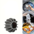 Skalbimo kamuoliukas drabužių apsaugai, maži ir plastikiniai, naudojami skalbimo mašinoje, siekiant sumažinti trintį ir apsaugoti drabužius