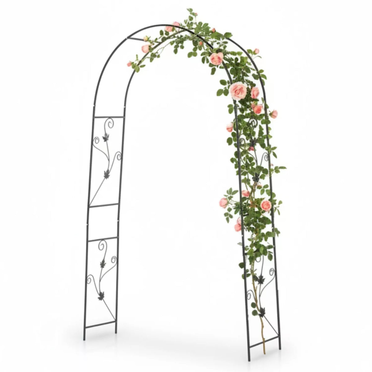Aia pergola koos dekoratsioonidega 114 × 37 × 230 cm