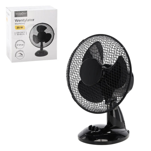25 W must lauaventilaator