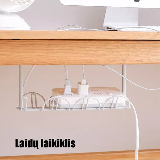 Stalo laidų laikiklis