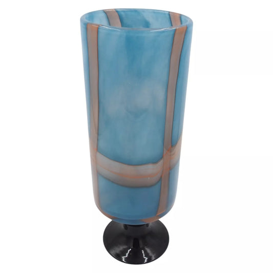 Dekoratiivne klaasvaas, 14×40 cm
