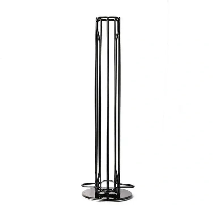 Sukamas kavos kapsulių stovas, talpina 40 kapsulių, skirtas patogiam kavos kapsulių laikymui ir organizavimui.