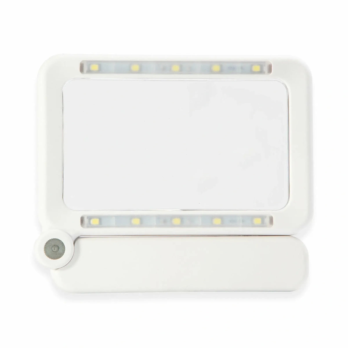 Sulankstoma lupa su LED apšvietimu, kompaktiškas didinamasis stiklas prietaisas bent 2x