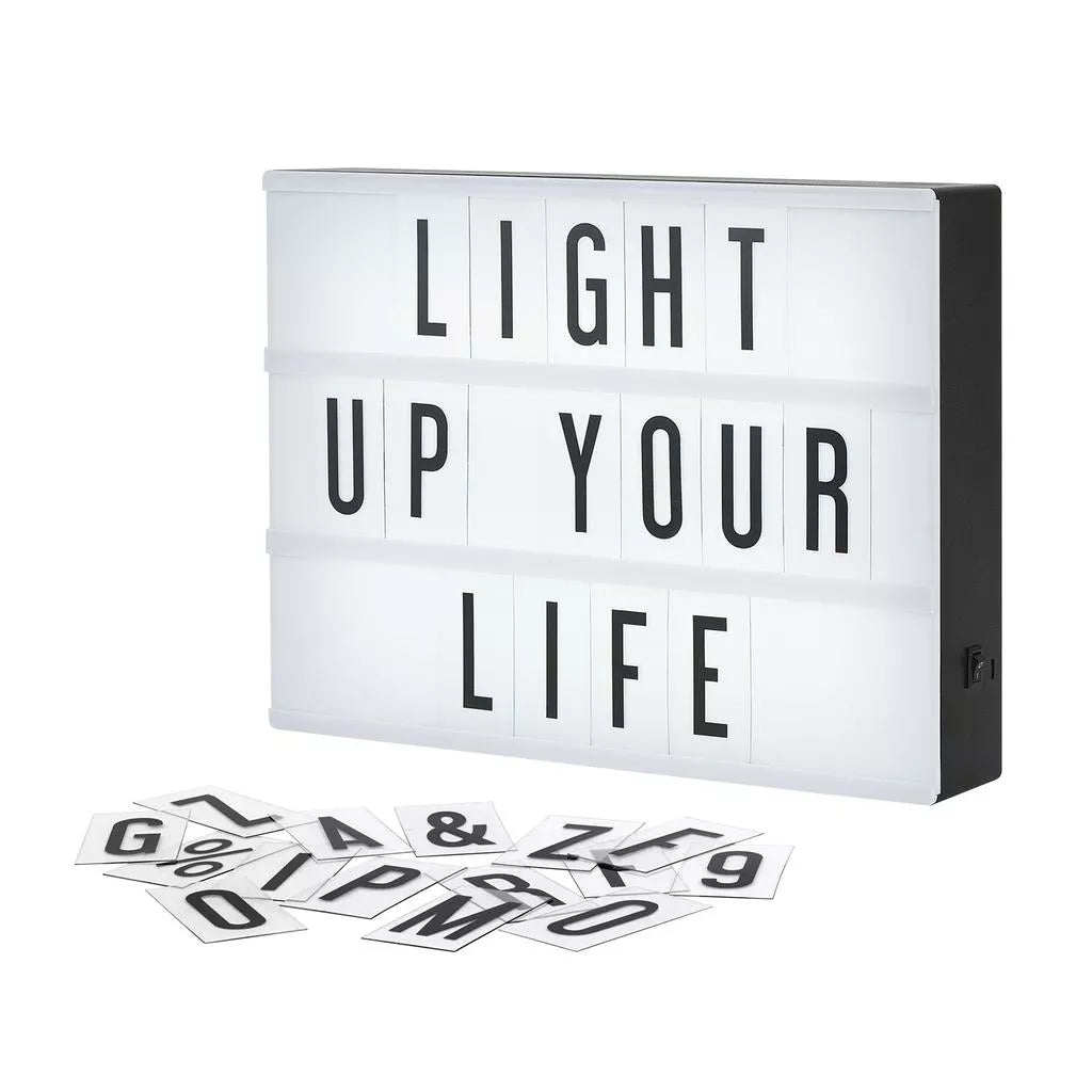 Värviline LED-valgustahvel (30 x 22 cm)