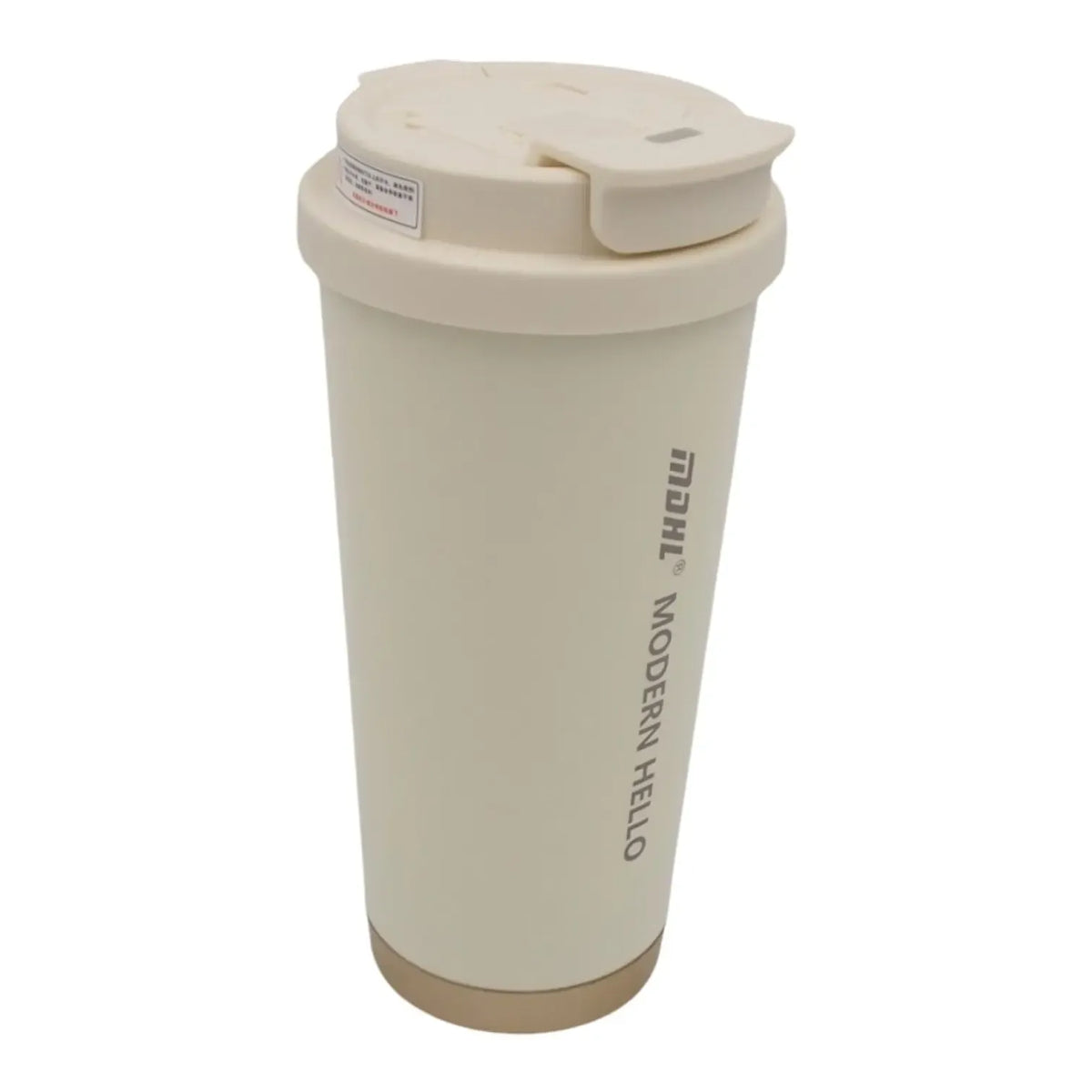 Daugkartinis 530 ml termosinis puodelis kavai, nerūdijančio plieno, su dangteliu, skirtas šiltiems gėrimams.