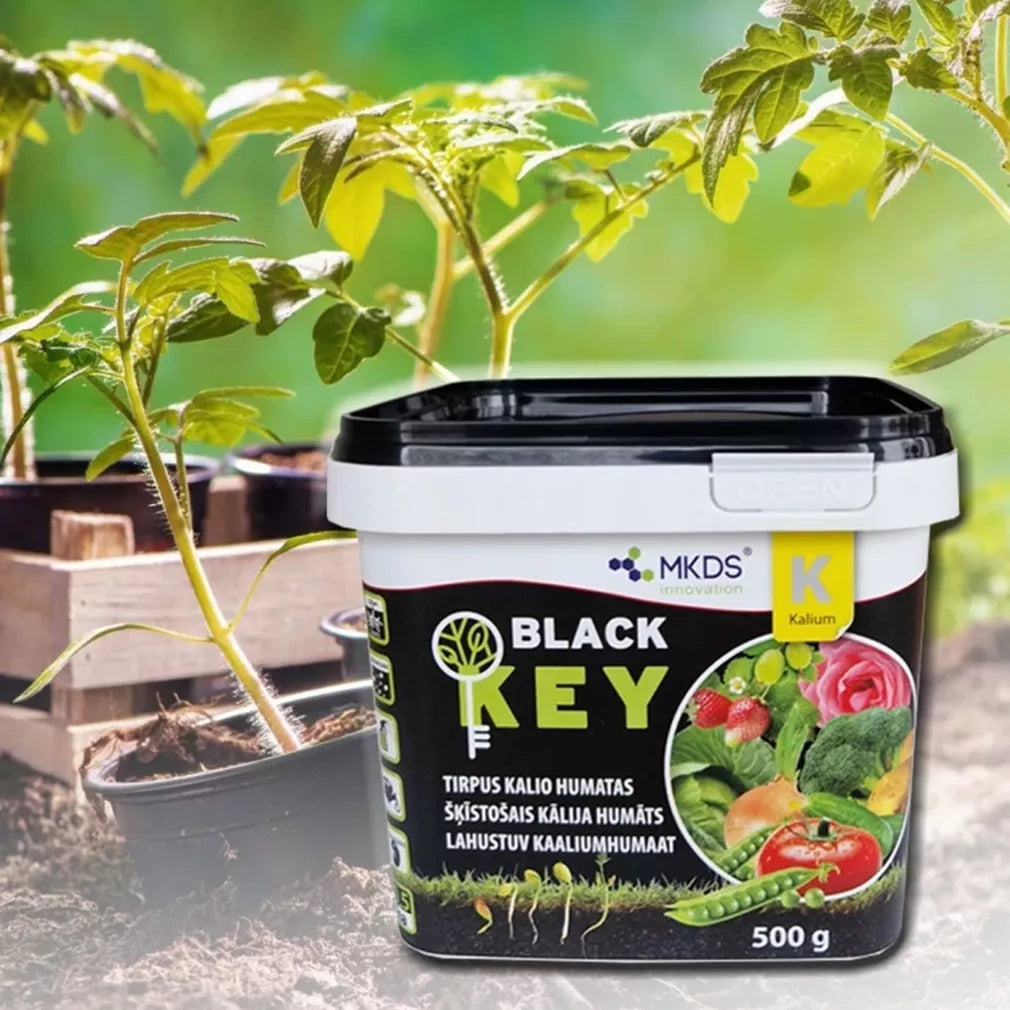 Lahustuv kaaliumhumaat BLACK KEY, 500 g