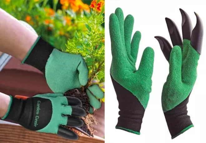 Universaalsed aiakindad küünistega "Garden Genie Gloves"
